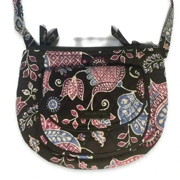 Vera Bradley quilted paisley shoulder bag - Picture 1 of 6
